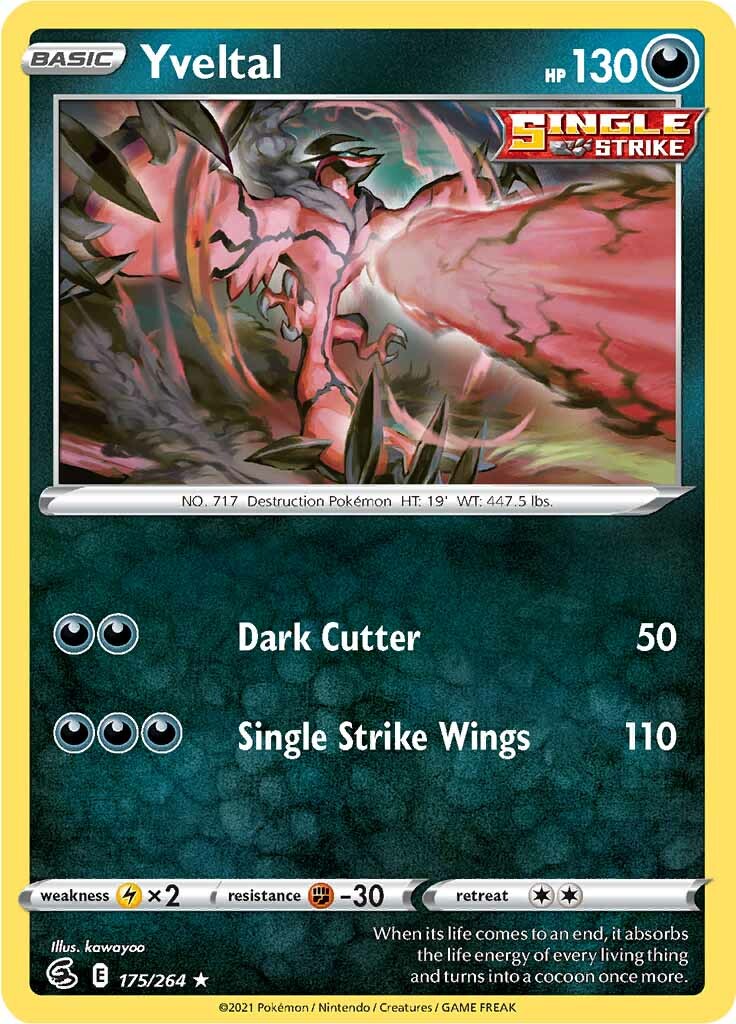 Yveltal (175/264) [Sword & Shield: Fusion Strike] | Mega City Incorporated