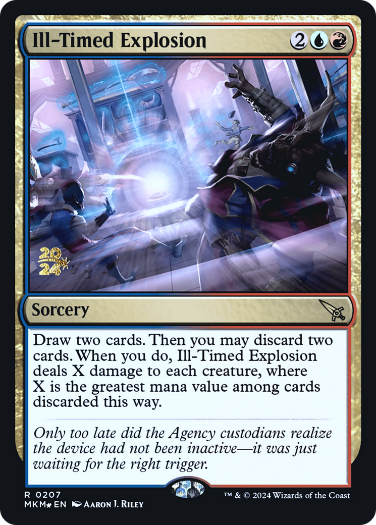 Ill-Timed Explosion [Murders at Karlov Manor Prerelease Promos] | Mega City Incorporated