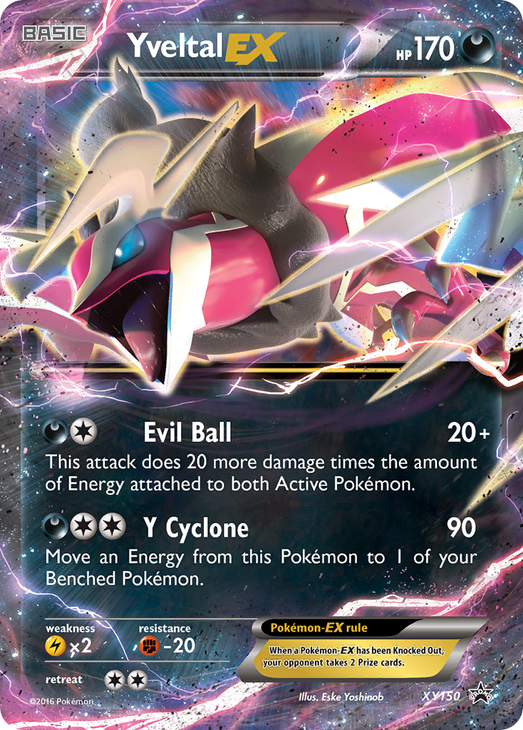 Yveltal EX (XY150) [XY: Black Star Promos] | Mega City Incorporated