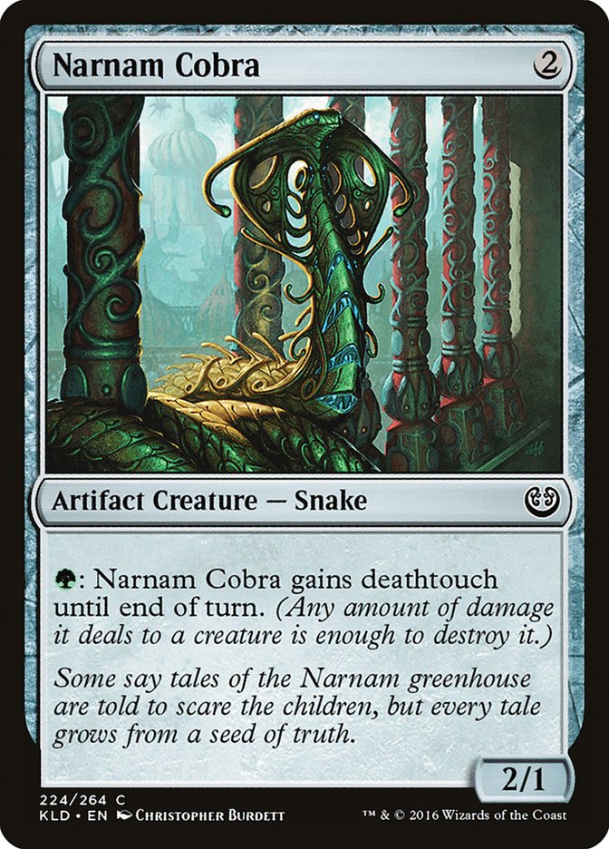 Narnam Cobra [Kaladesh] | Mega City Incorporated