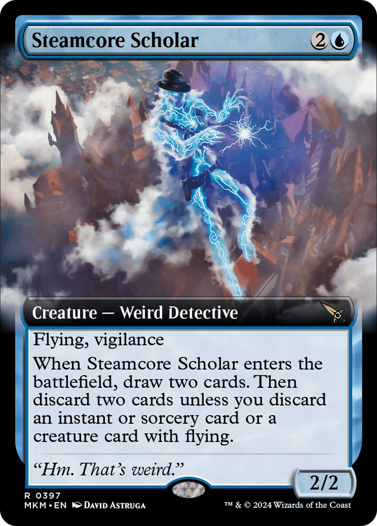 Steamcore Scholar (Extended Art) [Murders at Karlov Manor] | Mega City Incorporated