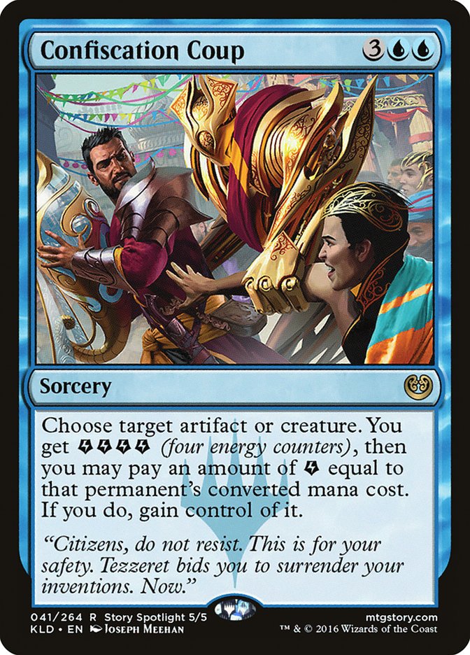 Confiscation Coup [Kaladesh] | Mega City Incorporated