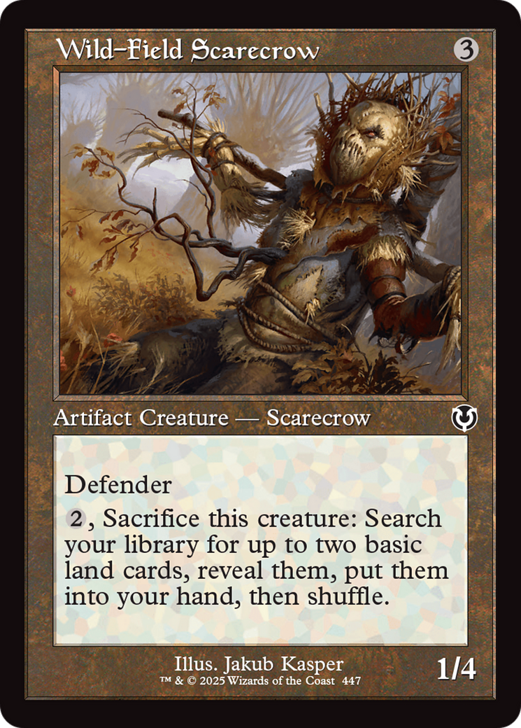 Wild-Field Scarecrow (Retro Frame) [Innistrad Remastered] | Mega City Incorporated