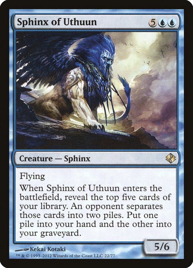 Sphinx of Uthuun [Duel Decks: Venser vs. Koth] | Mega City Incorporated