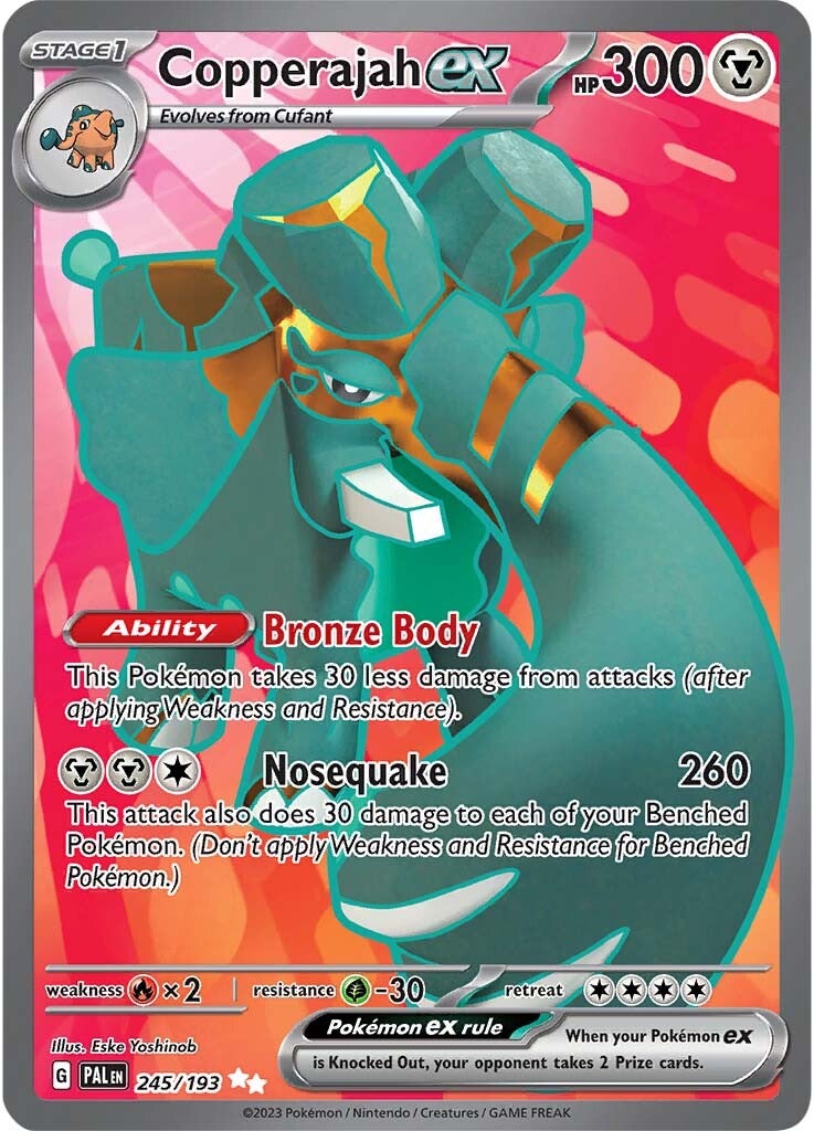 Copperajah ex (245/193) [Scarlet & Violet: Paldea Evolved] | Mega City Incorporated