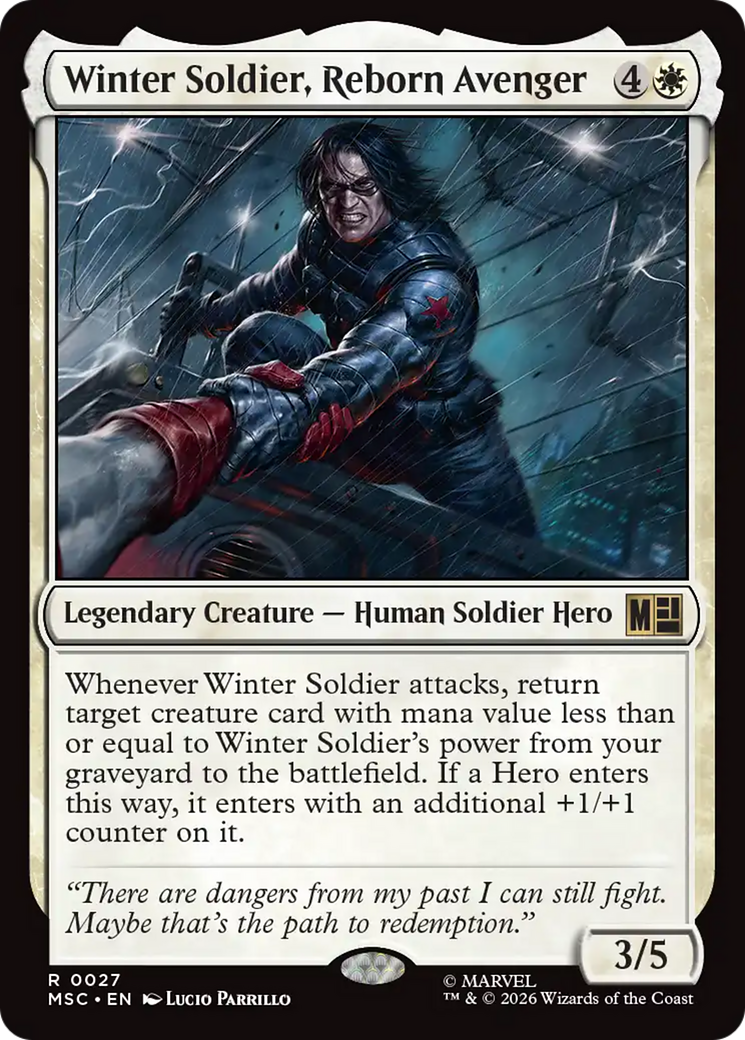 Winter Soldier, Reborn Avenger [Marvel Super Heroes Commander] | Mega City Incorporated