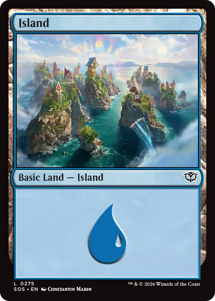 Island (0275) [Secrets of Strixhaven] | Mega City Incorporated