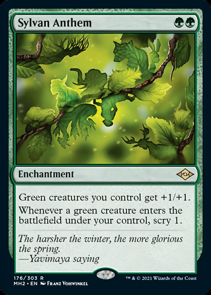 Sylvan Anthem [Modern Horizons 2] | Mega City Incorporated