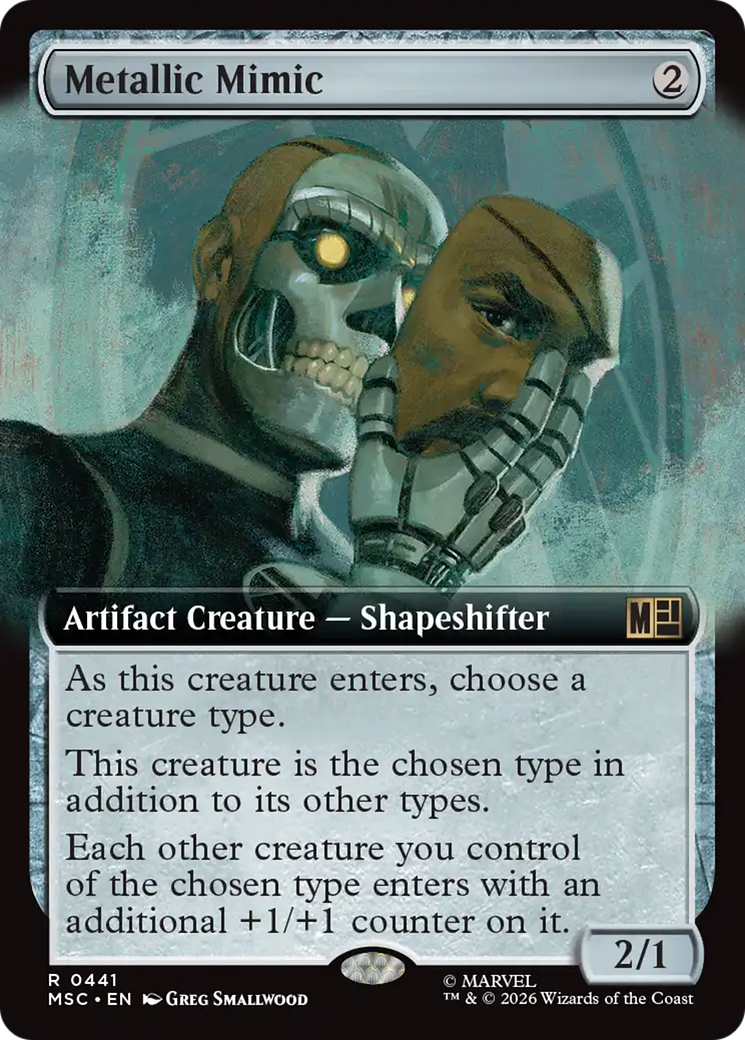 Metallic Mimic (Extended Art) [Marvel Super Heroes Commander] | Mega City Incorporated
