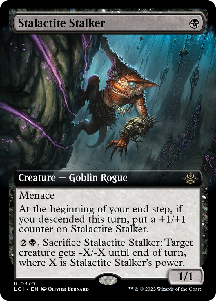 Stalactite Stalker (Extended Art) [The Lost Caverns of Ixalan] | Mega City Incorporated