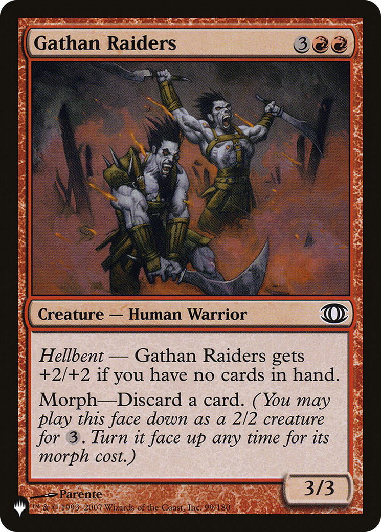 Gathan Raiders [The List] | Mega City Incorporated