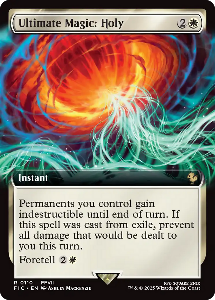 Ultimate Magic: Holy (Extended Art) [FINAL FANTASY Commander] | Mega City Incorporated