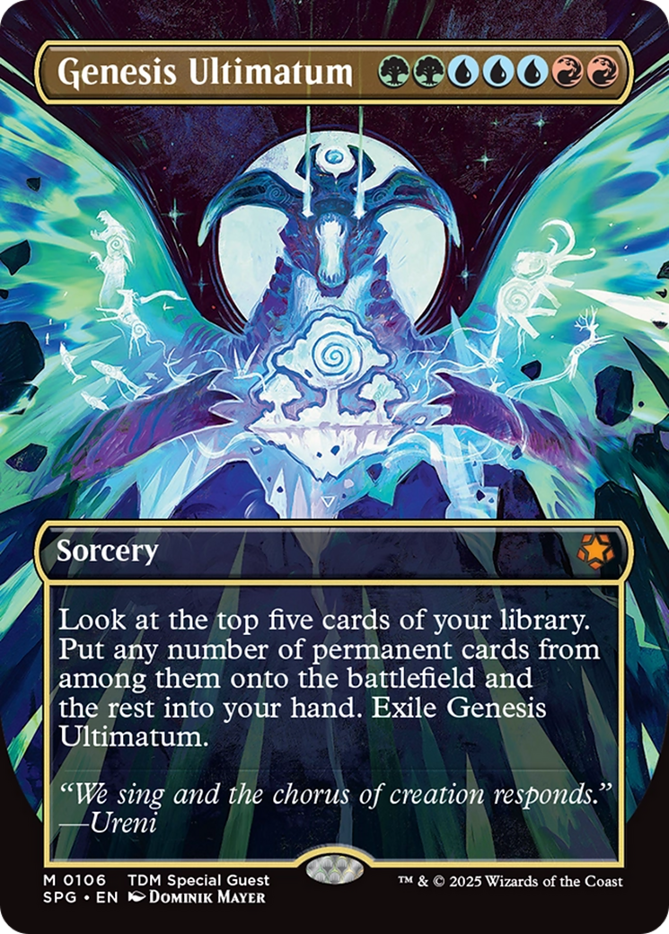 Genesis Ultimatum (Borderless) [Tarkir: Dragonstorm Special Guests] | Mega City Incorporated