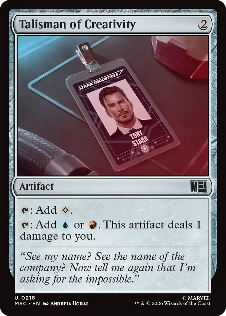 Talisman of Creativity [Marvel Super Heroes Commander] | Mega City Incorporated