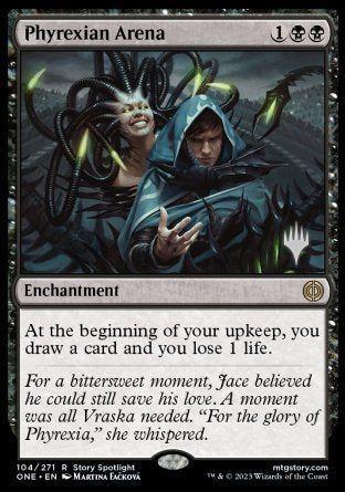 Phyrexian Arena (Promo Pack) [Phyrexia: All Will Be One Promos] | Mega City Incorporated