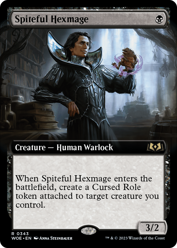 Spiteful Hexmage (Extended Art) [Wilds of Eldraine] | Mega City Incorporated