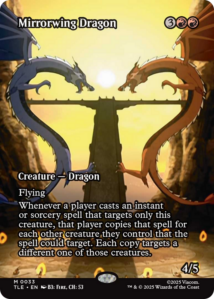 Mirrorwing Dragon (Borderless) [Avatar: The Last Airbender: Eternal-Legal] | Mega City Incorporated