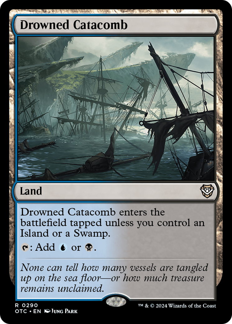 Drowned Catacomb [Outlaws of Thunder Junction Commander] | Mega City Incorporated