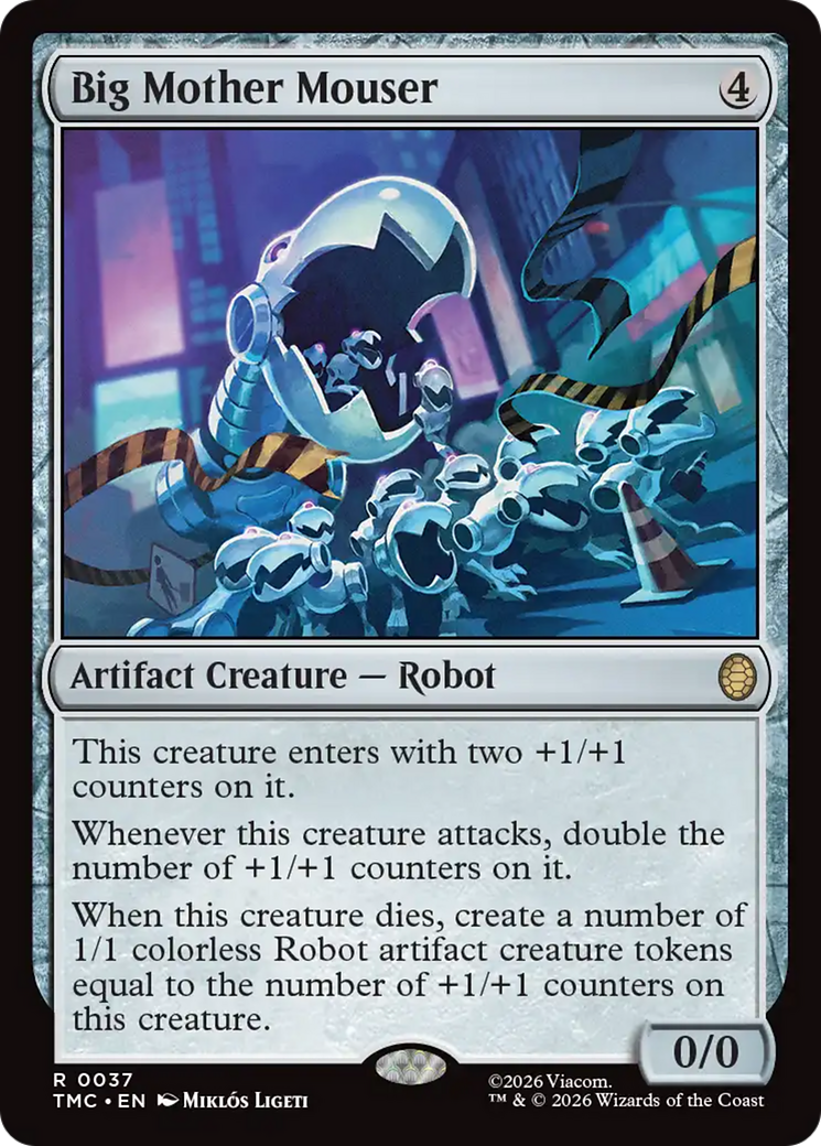 Big Mother Mouser [Teenage Mutant Ninja Turtles Commander] | Mega City Incorporated