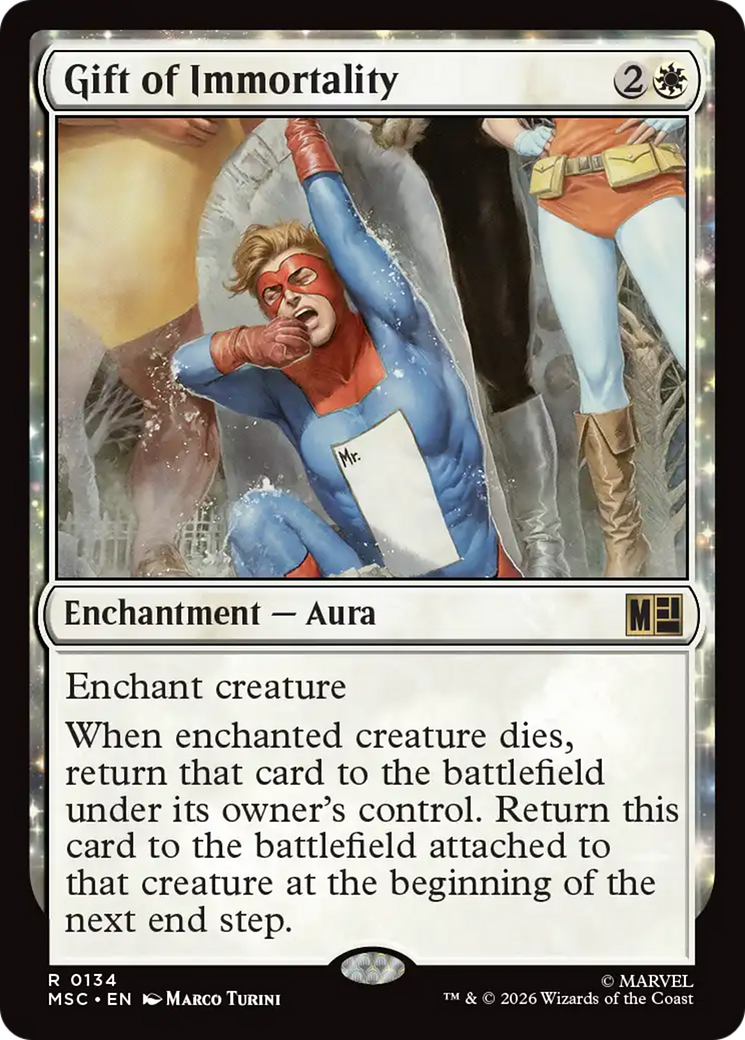 Gift of Immortality [Marvel Super Heroes Commander] | Mega City Incorporated