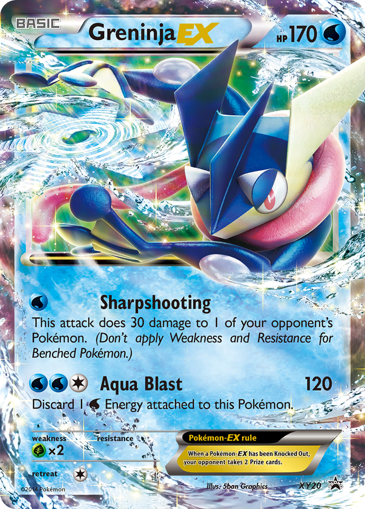 Greninja EX (XY20) [XY: Black Star Promos] | Mega City Incorporated