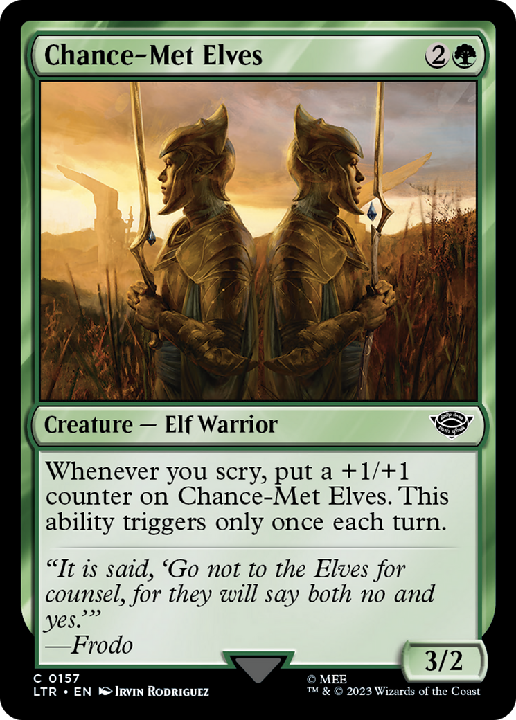 Chance-Met Elves [The Lord of the Rings: Tales of Middle-Earth] | Mega City Incorporated