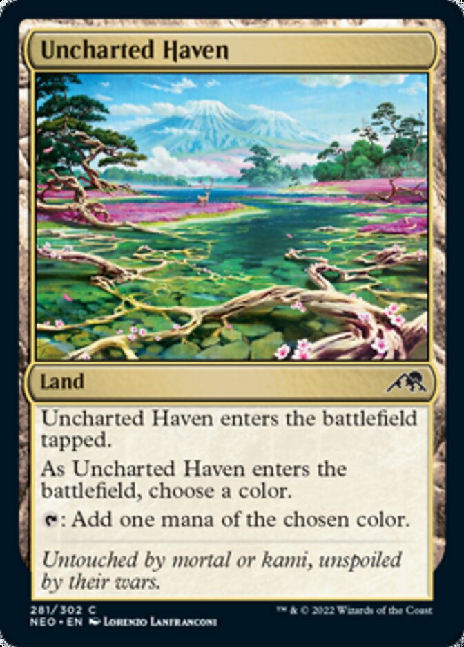 Uncharted Haven [Kamigawa: Neon Dynasty] | Mega City Incorporated