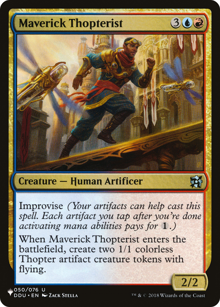 Maverick Thopterist (DDU) [The List] | Mega City Incorporated