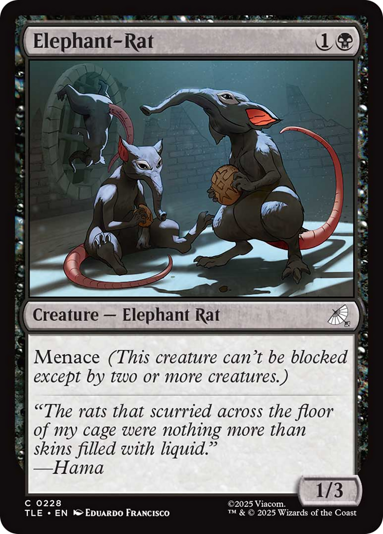 Elephant-Rat [Avatar: The Last Airbender: Eternal-Legal] | Mega City Incorporated