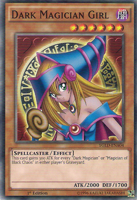 Dark Magician Girl [YGLD-ENA04] Common | Mega City Incorporated