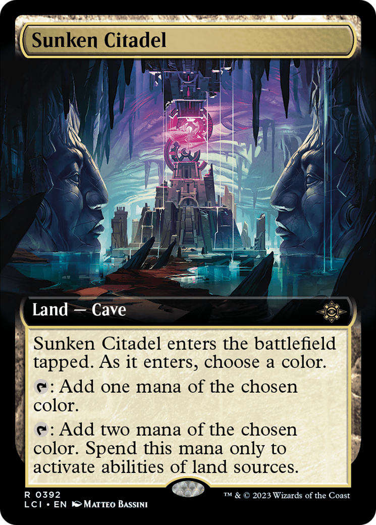 Sunken Citadel (Extended Art) [The Lost Caverns of Ixalan] | Mega City Incorporated