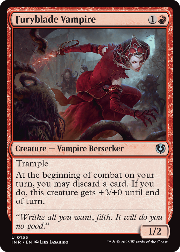 Furyblade Vampire [Innistrad Remastered] | Mega City Incorporated