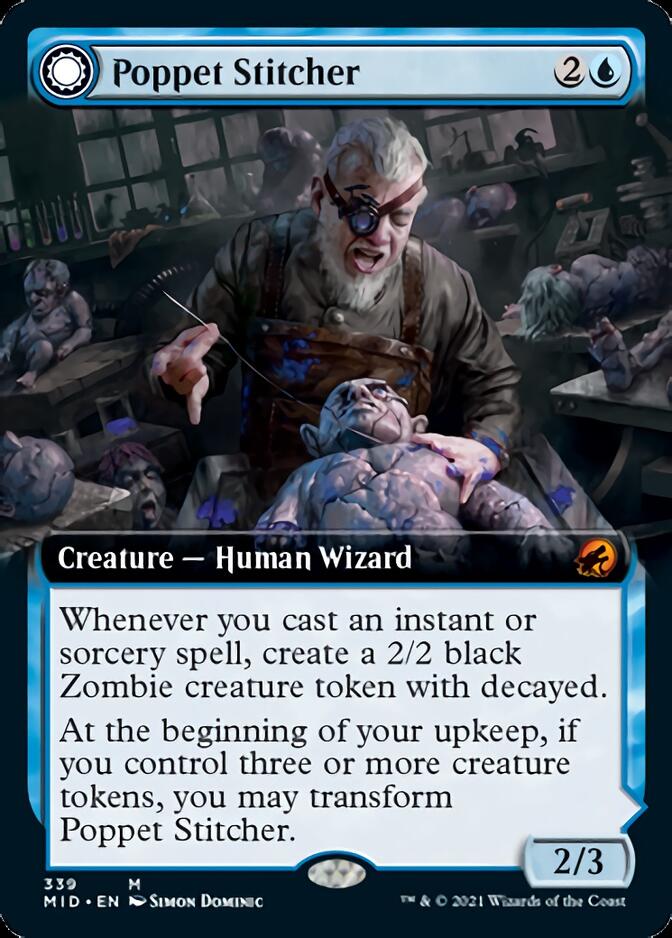 Poppet Stitcher // Poppet Factory (Extended Art) [Innistrad: Midnight Hunt] | Mega City Incorporated