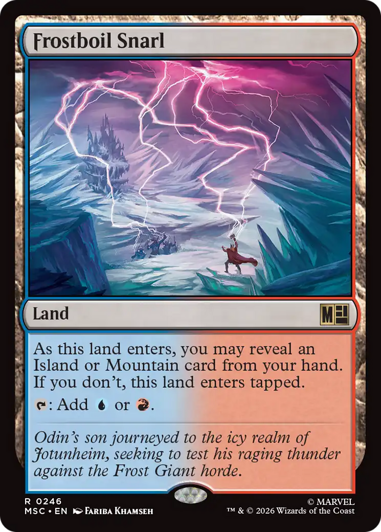 Frostboil Snarl [Marvel Super Heroes Commander] | Mega City Incorporated