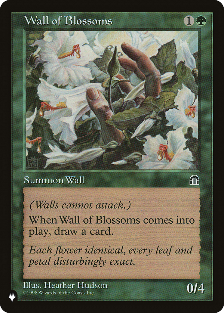 Wall of Blossoms [The List] | Mega City Incorporated