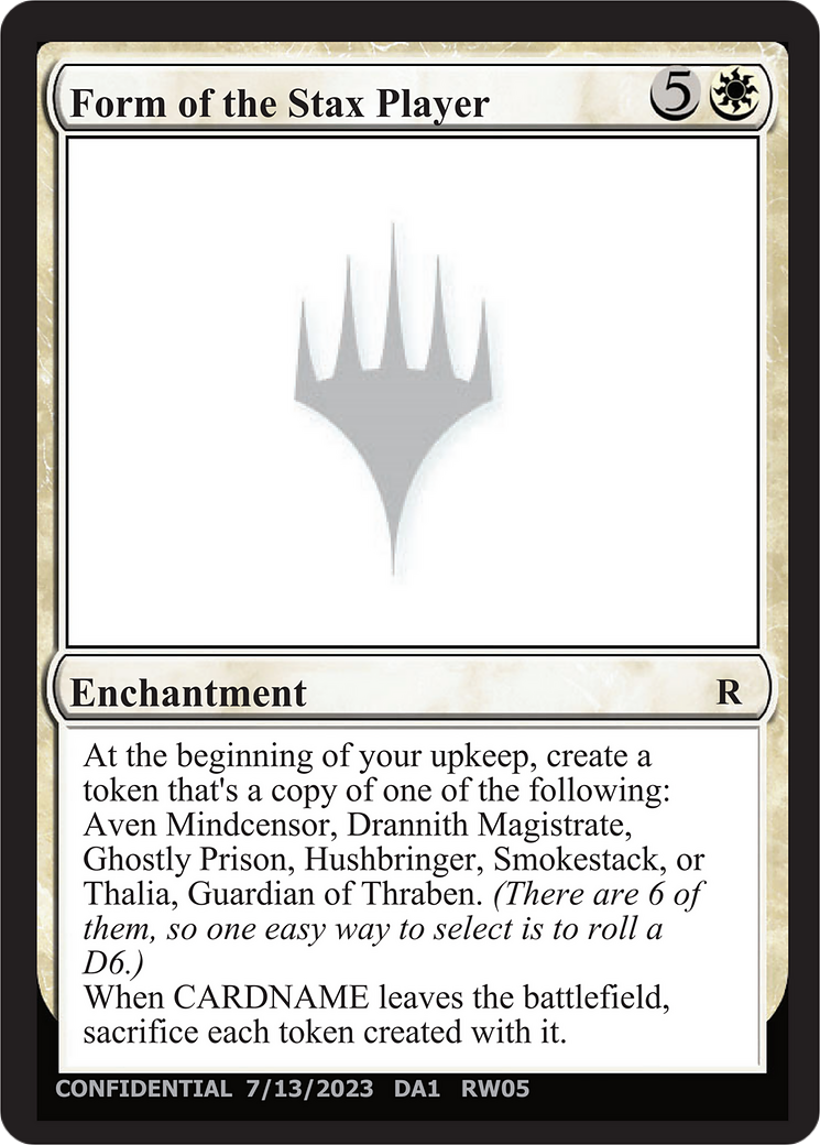 Form of the Stax Player [Unknown Event] | Mega City Incorporated