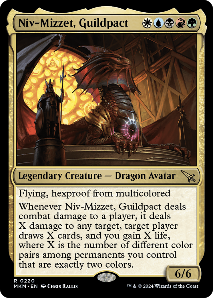 Niv-Mizzet, Guildpact [Murders at Karlov Manor] | Mega City Incorporated