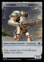 Servo // Construct (0041) Double-Sided Token [Commander Masters Tokens] | Mega City Incorporated