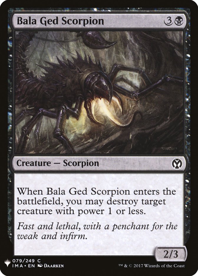 Bala Ged Scorpion [Mystery Booster] | Mega City Incorporated