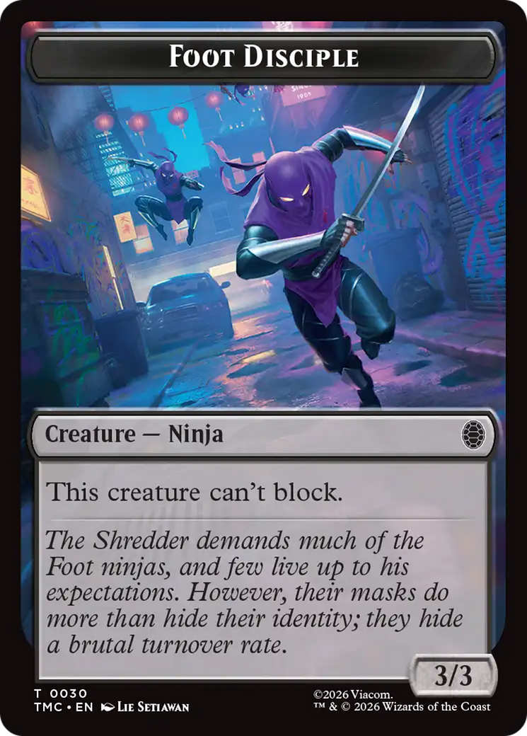 Foot Disciple [Teenage Mutant Ninja Turtles Commander] | Mega City Incorporated