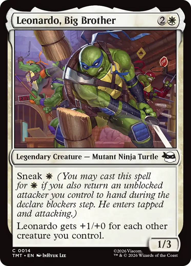 Leonardo, Big Brother [Teenage Mutant Ninja Turtles] | Mega City Incorporated
