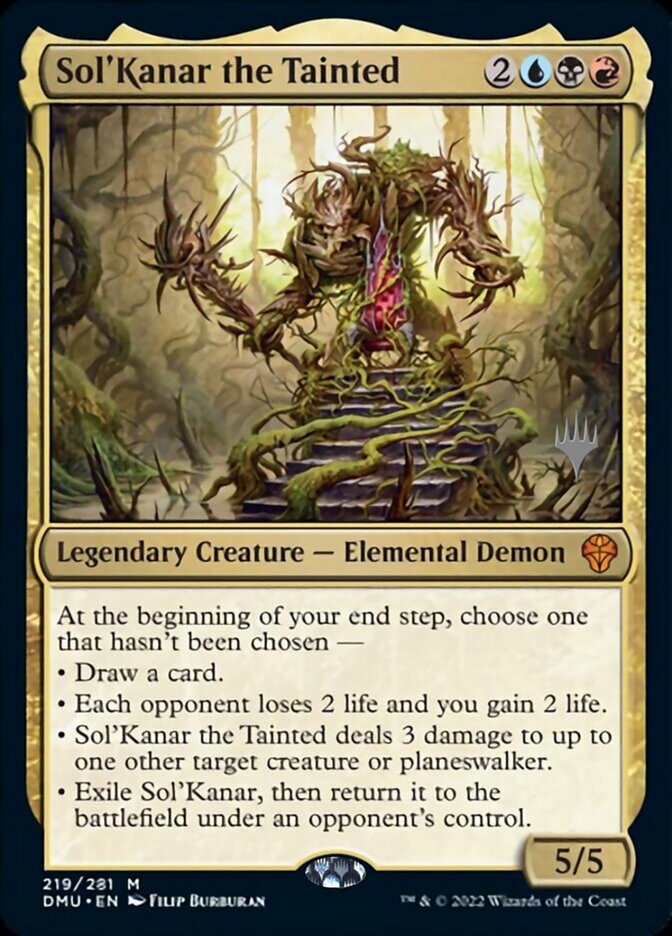 Sol'Kanar the Tainted (Promo Pack) [Dominaria United Promos] | Mega City Incorporated