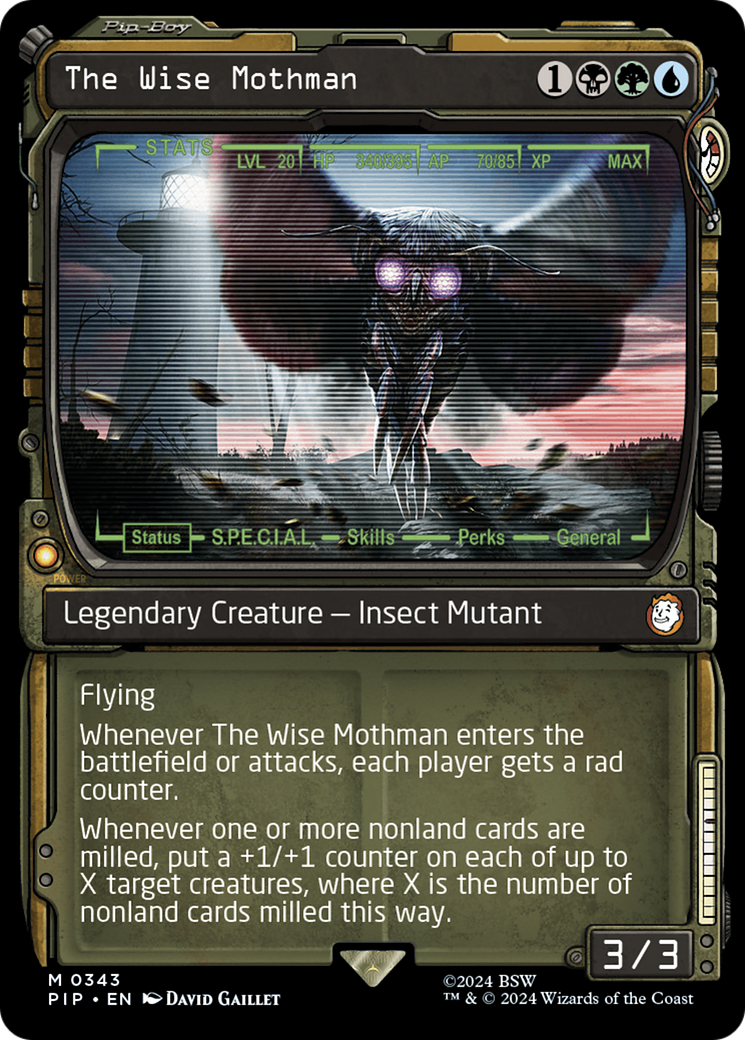 The Wise Mothman (Showcase) [Fallout] | Mega City Incorporated