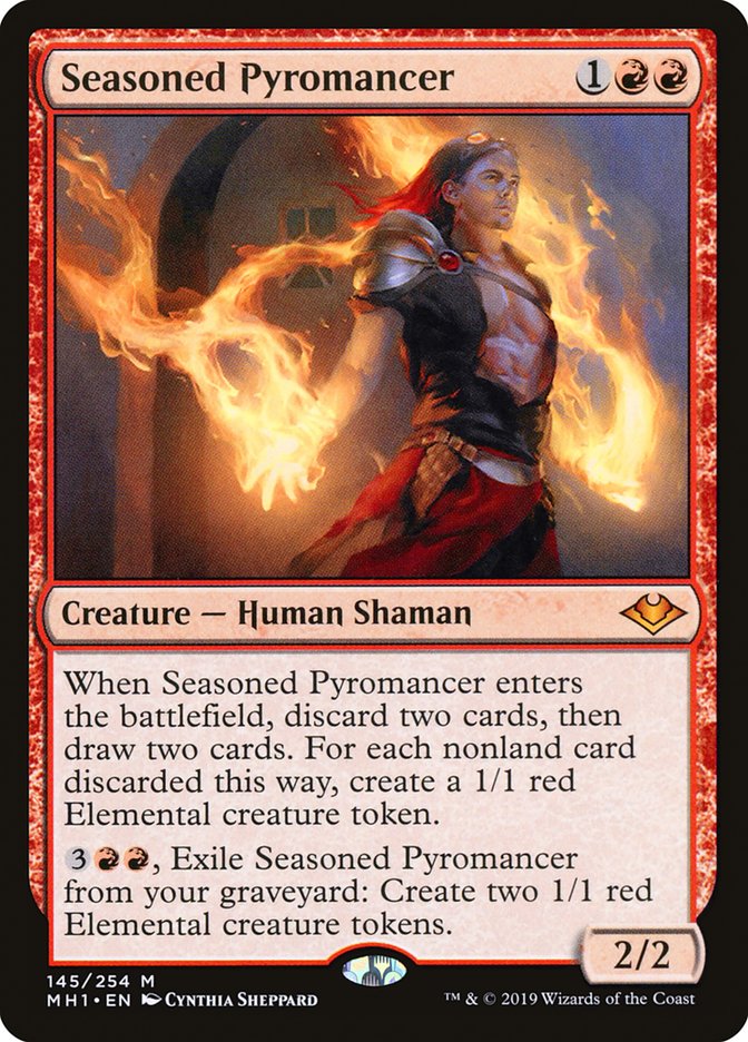 Seasoned Pyromancer [Modern Horizons] | Mega City Incorporated