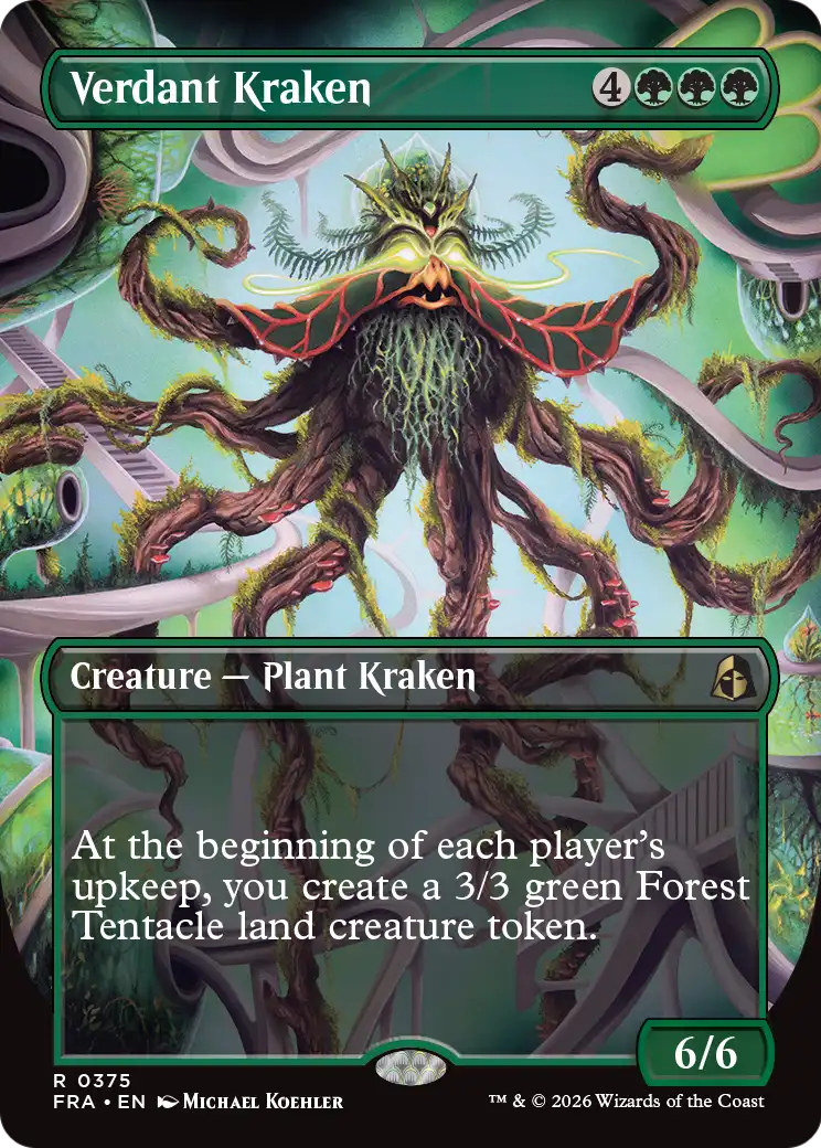 Verdant Kraken (Borderless) [Reality Fracture] | Mega City Incorporated
