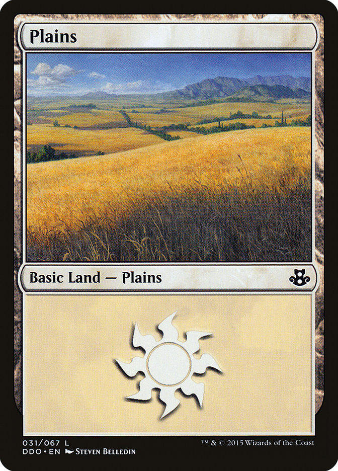 Plains (31) [Duel Decks: Elspeth vs. Kiora] | Mega City Incorporated