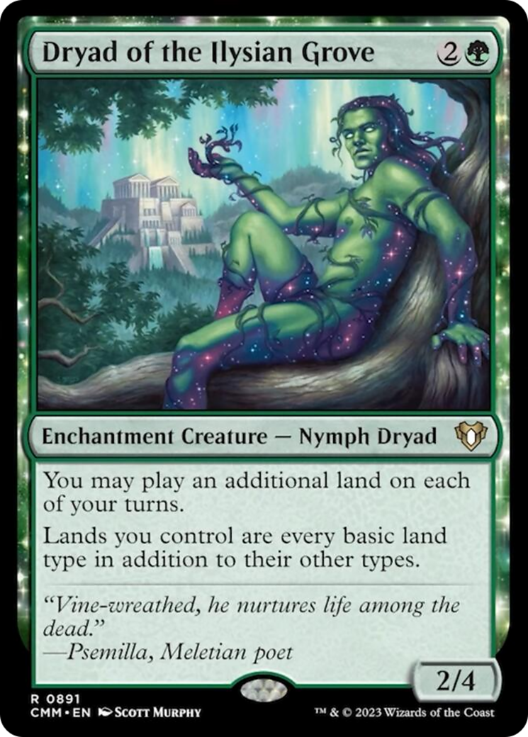 Dryad of the Ilysian Grove [Commander Masters] | Mega City Incorporated