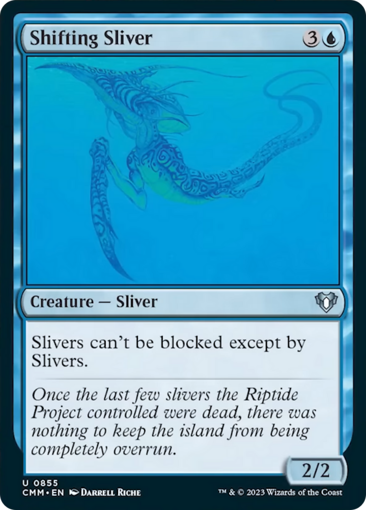 Shifting Sliver [Commander Masters] | Mega City Incorporated