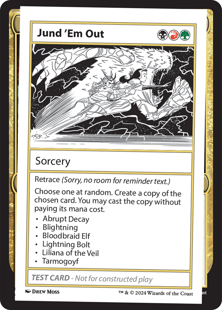 Jund 'Em Out [Mystery Booster 2 Playtest Cards] | Mega City Incorporated