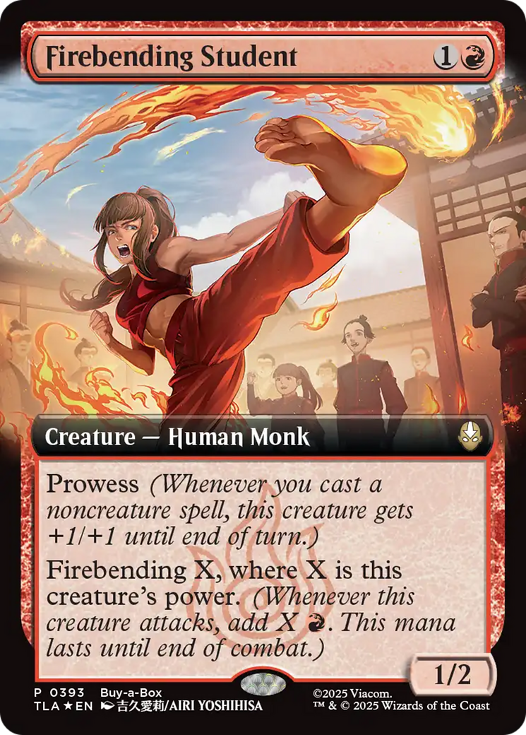 Firebending Student (Extended Art) [Avatar: The Last Airbender Promos] | Mega City Incorporated
